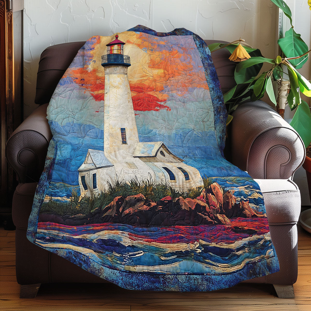 Hopeful Lighthouse WN0108067CL Quilt