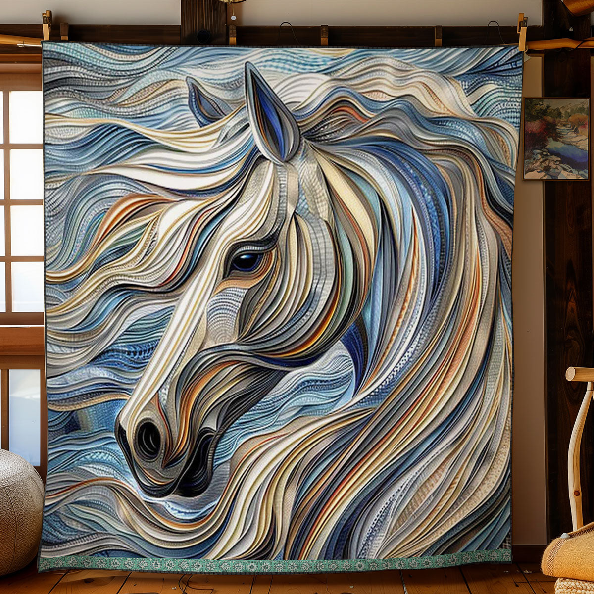 Horse Dreamy Mane WN1209045CL Quilt