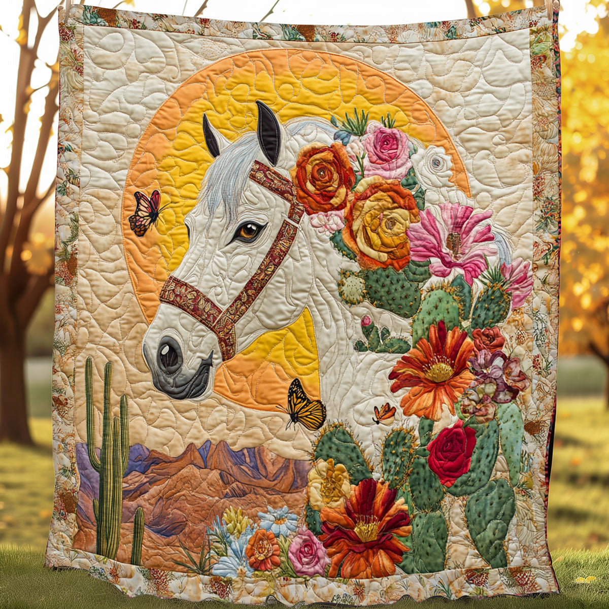 Artistic Horse SR0708015CL Quilt