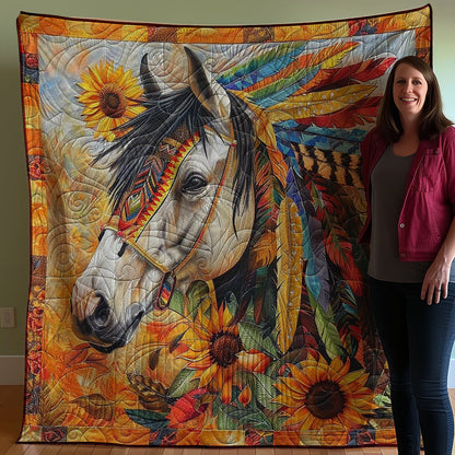 Horse Native WM2907002CL Quilt