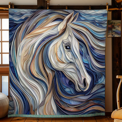 Horse Waves WN1209047CL Quilt