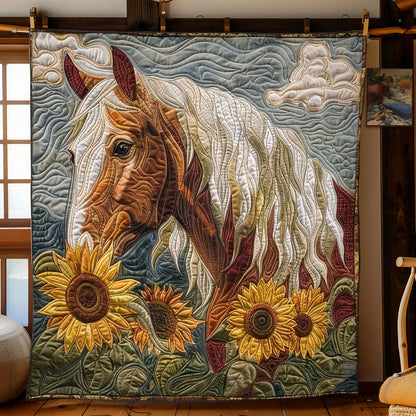 Horse's Radiant Journey WN2408180CL Quilt