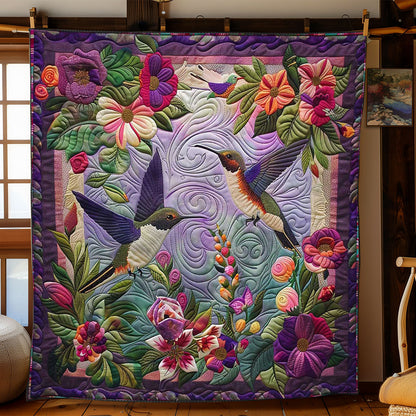 Hummingbird Delightful WN1408092CL Quilt