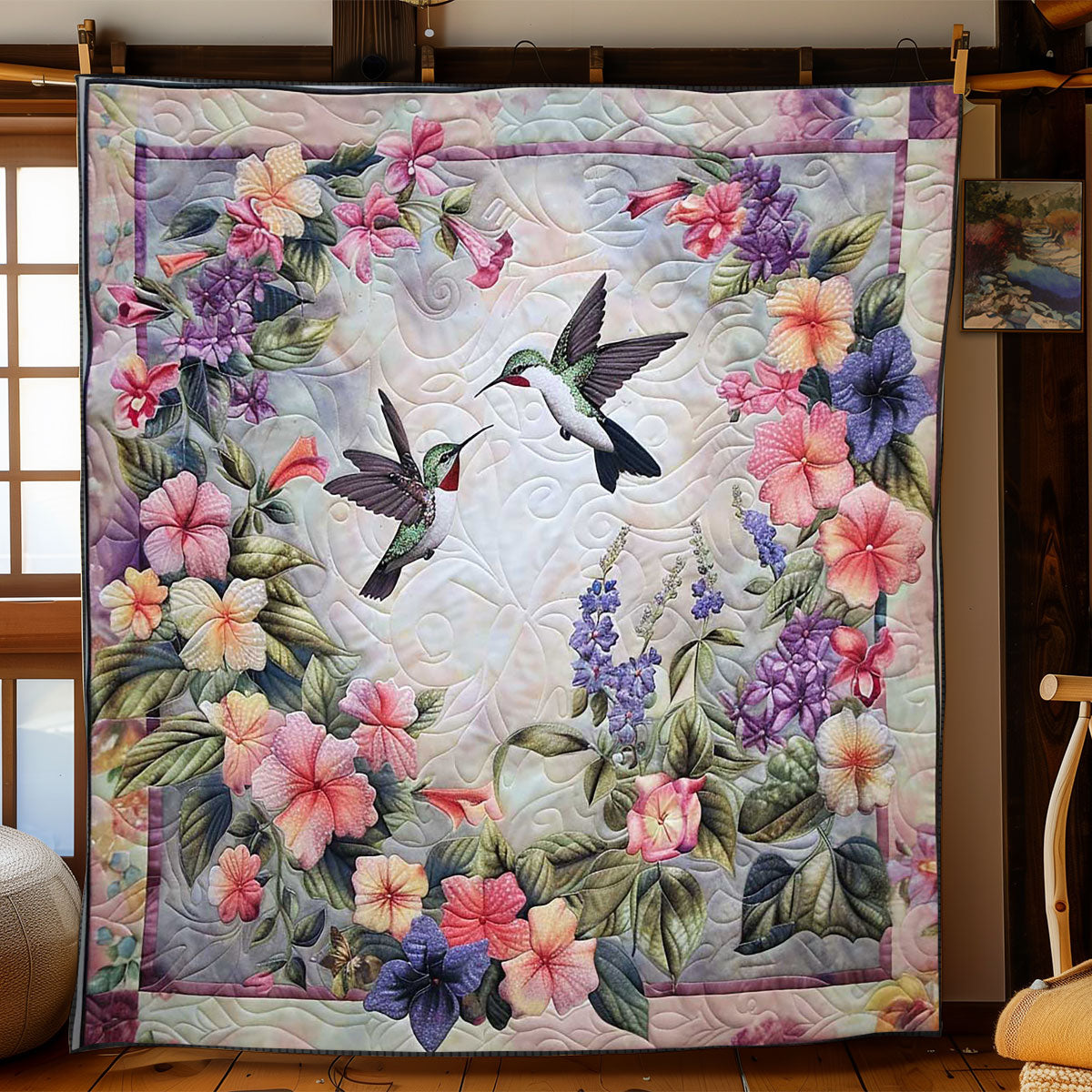 Hummingbird Fantasy WN1408087CL Quilt