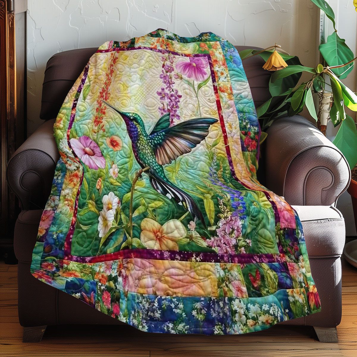 Hummingbird Reflection WN0708014CL Quilt