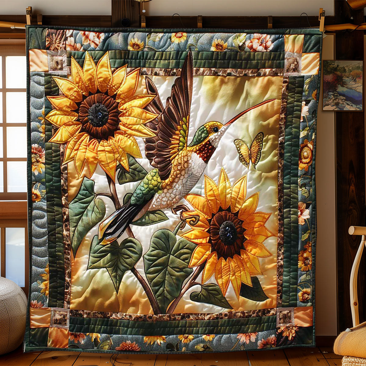 Hummingbird Sunbeam WN1908012CL Quilt