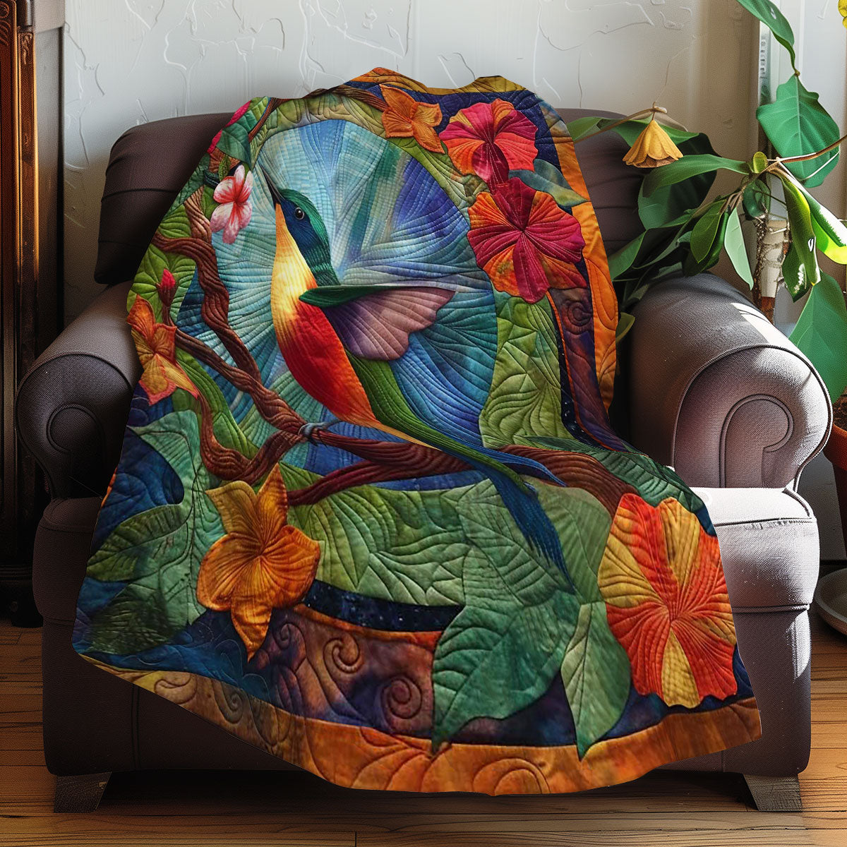 Hummingbird Symphony WN3007018CL Quilt