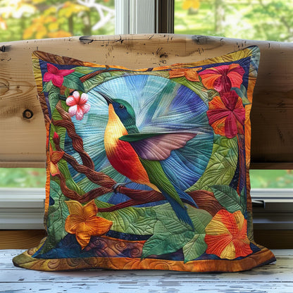 Hummingbird Symphony WN3007070CL Quilt Pillow Case