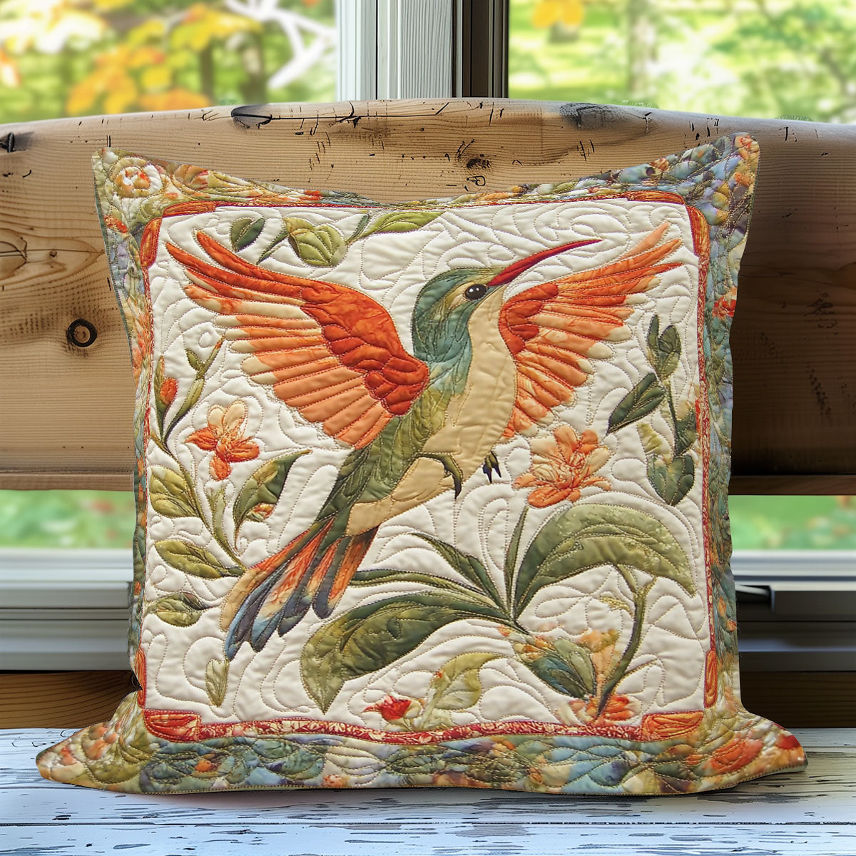 Hummingbird WN3107079CL Quilt Pillow Case