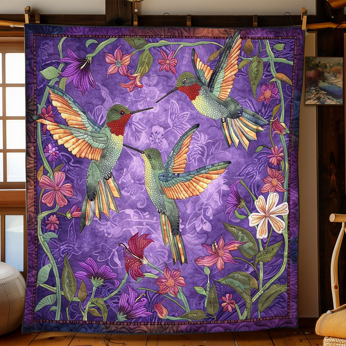 Hummingbird Whisper WN1408090CL Quilt