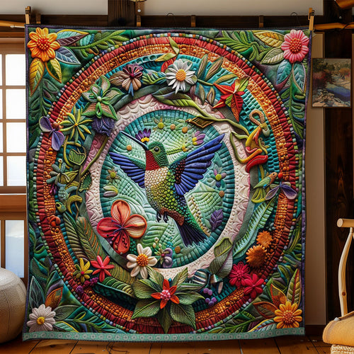 Hummingbird’s Garden Of Dreams WN1609042CL Quilt