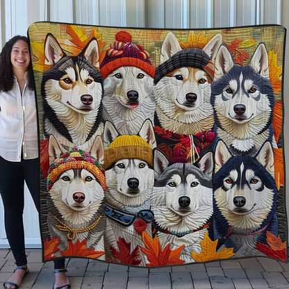 Husky Lovers WM0808035CL Quilt