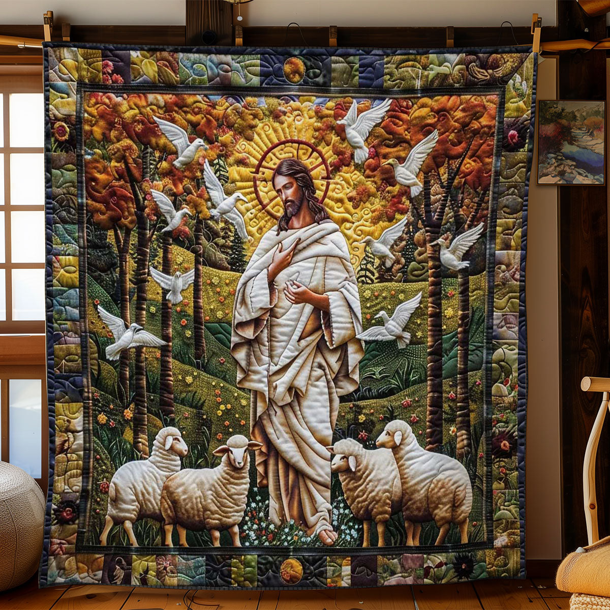 In Jesus We Trust WN2808007CL Quilt