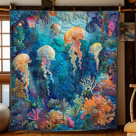 Jellyfish Grove WN1408018CL Quilt