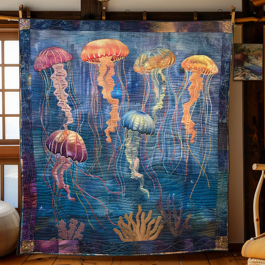 Jellyfish Haven WN1408015CL Quilt