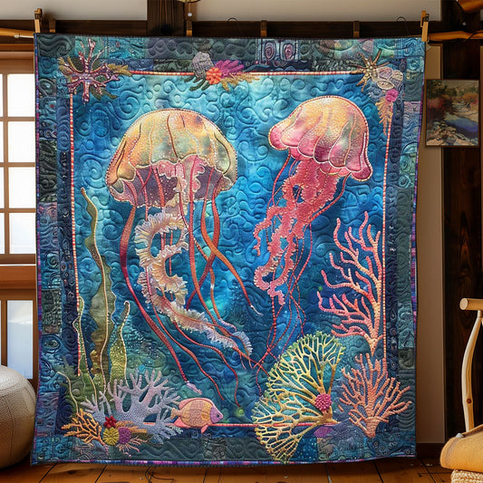 Jellyfish Serenity WN1408019CL Quilt