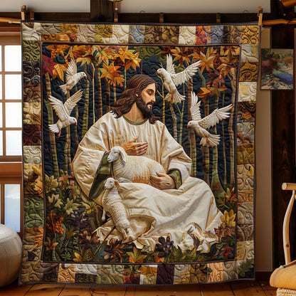 Jesus Light Of Grace WN2808015CL Quilt