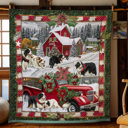 Jolly Bernese Mountain WN3008033CL Quilt