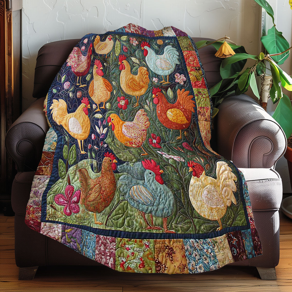 Jolly Peckers WN0508014CL Quilt