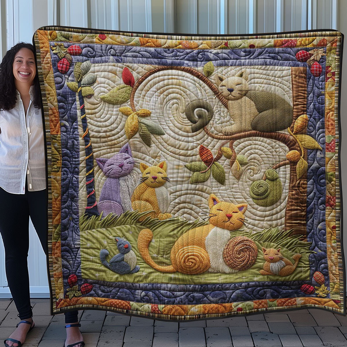 Kitten Cat WN0908139CL Quilt