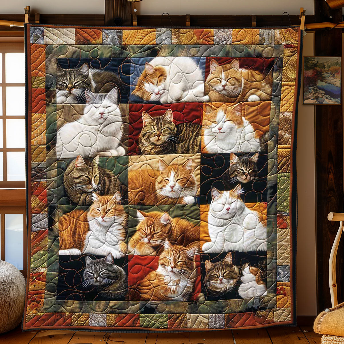 Lazy Cat WN2108019CL Quilt