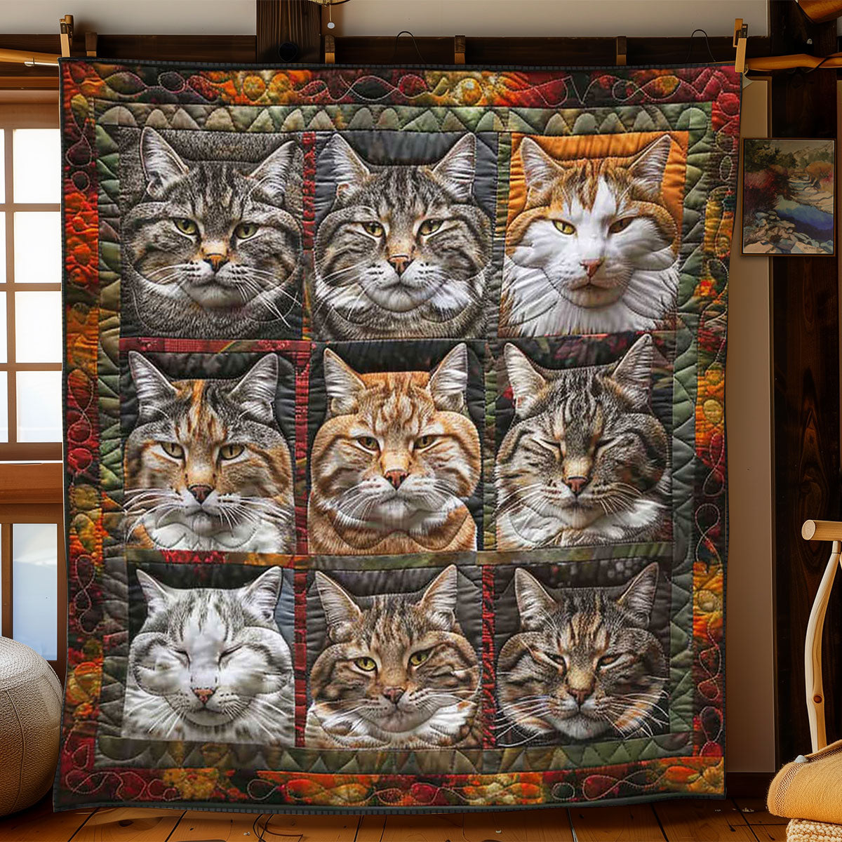 Lazy Cats Lounge WN2108129CL Quilt