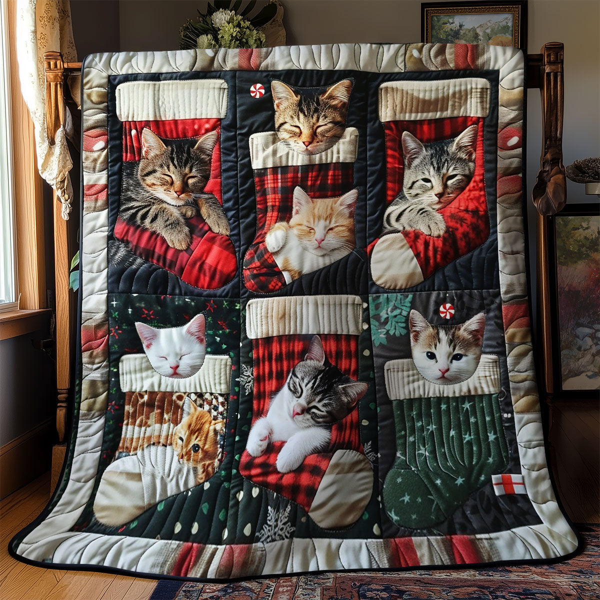 Lazy Cozy Kitty WM1908015CL Quilt