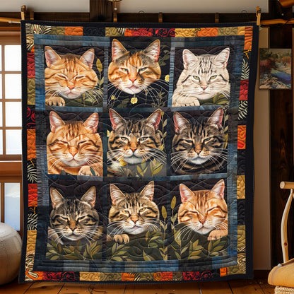 Lovable Cats Wrap WN2208019CL Quilt