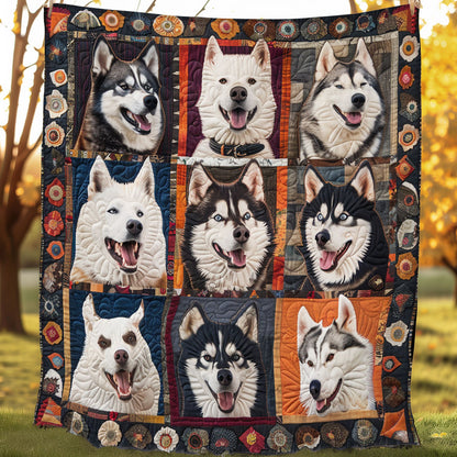 Loveable Husky SR0908021CL Quilt