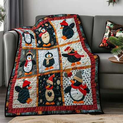 Loveable Penguins SR1908033CL Quilt