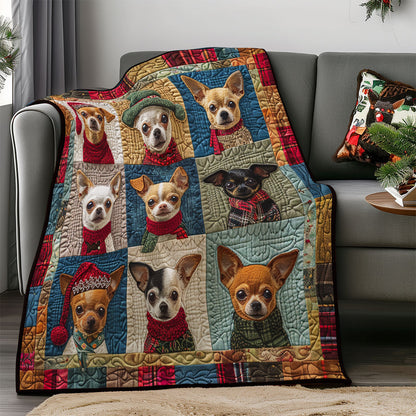 Lovely Chihuahua SR1608004CL Quilt