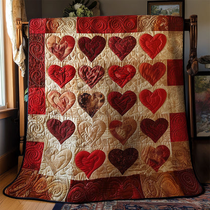 Lovely Heart WM0909011CL Quilt