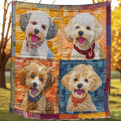 Lovely Poodle SR1008048CL Quilt