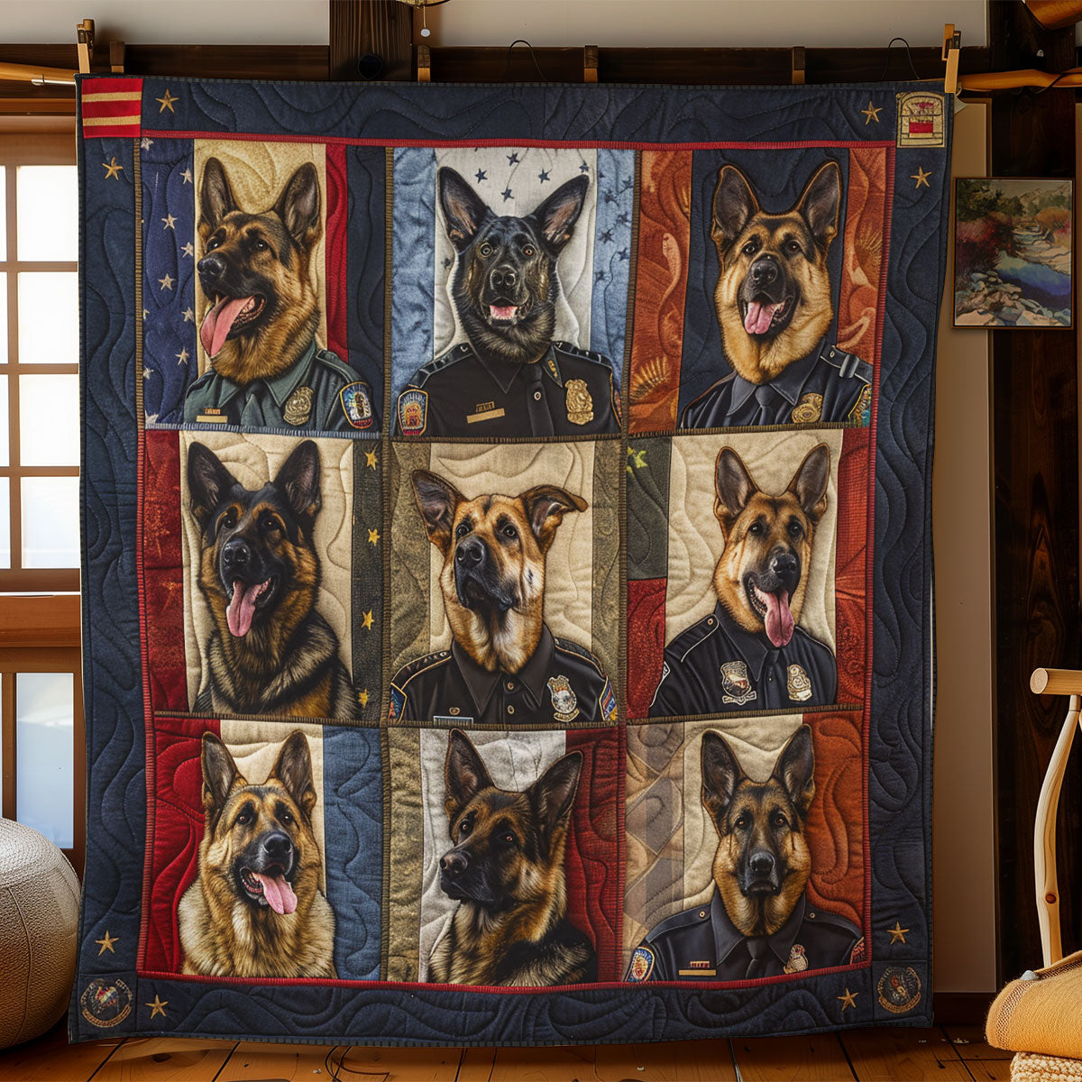 Loyal Patriot Shepherd SR2308017CL Quilt