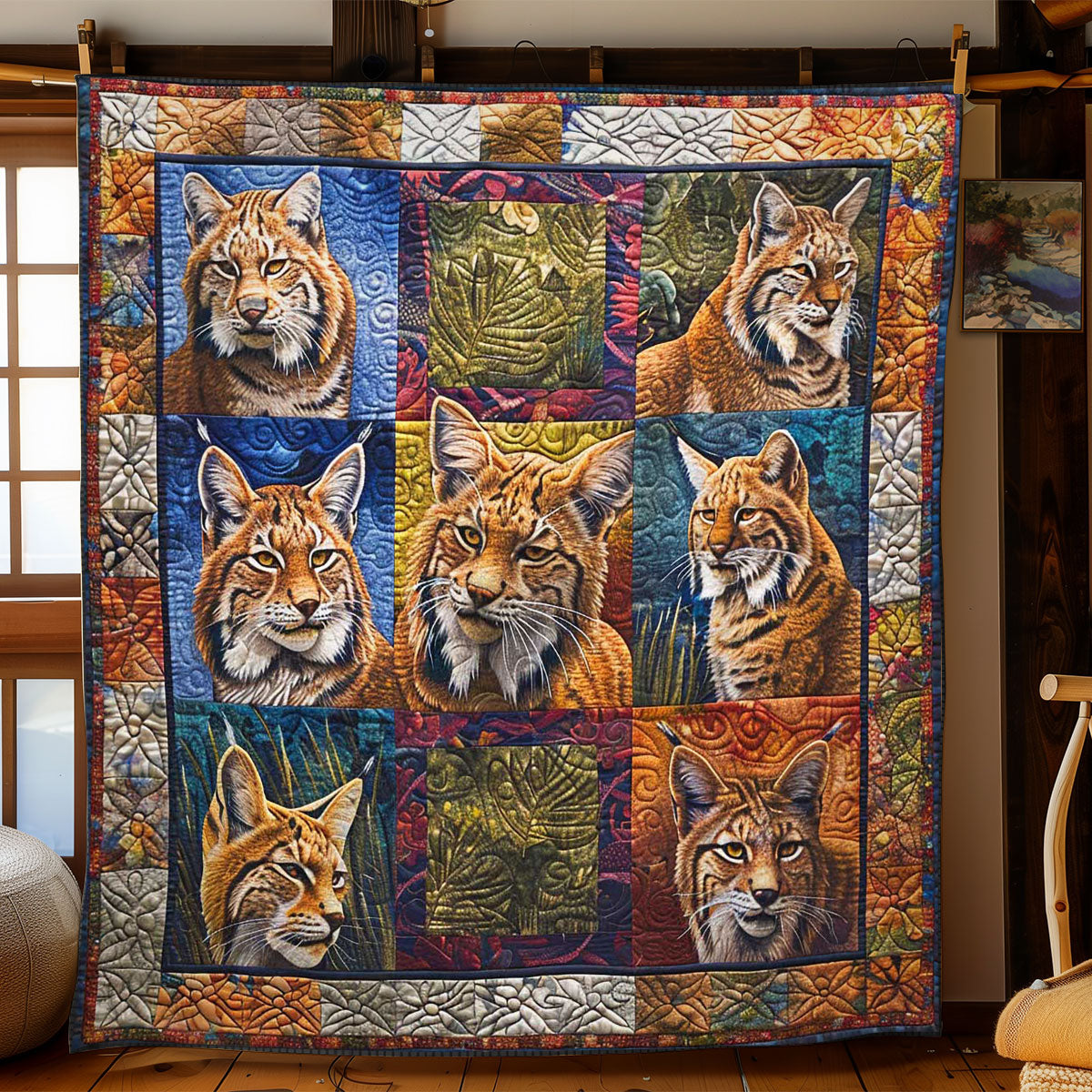 Lynx Rufus Glade WN2108123CL Quilt