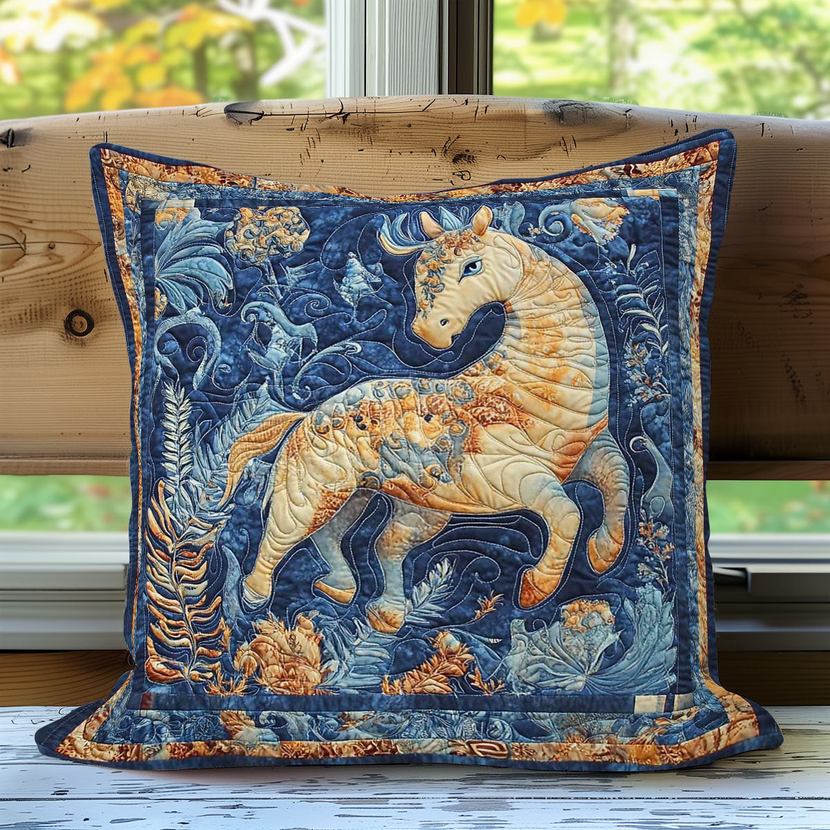 Magic Horse WN0208083CL Quilt Pillow Case