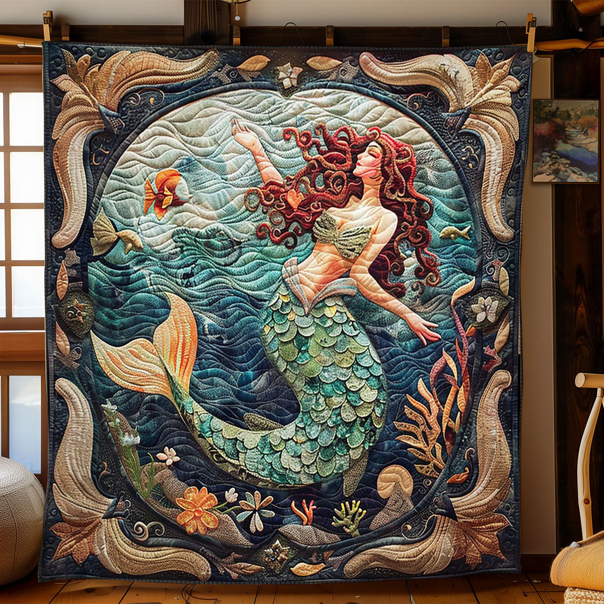 Mermaid Dreams WN2208148CL Quilt