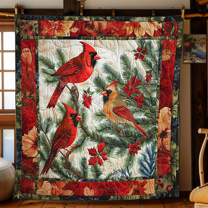 Merry Cardinal WN1608016CL Quilt