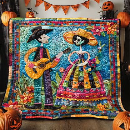 Mexican Day Of The Dead SR1408038CL Quilt