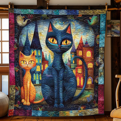 Midnight Cat WN1008067CL Quilt