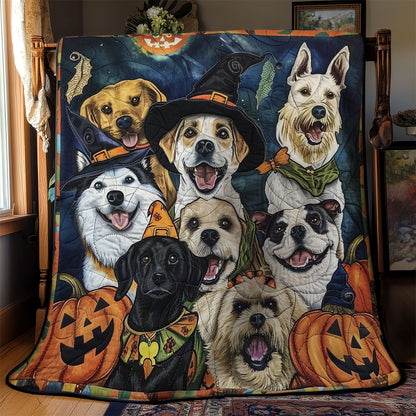 Mischievous Dogs WM2308052CL Quilt