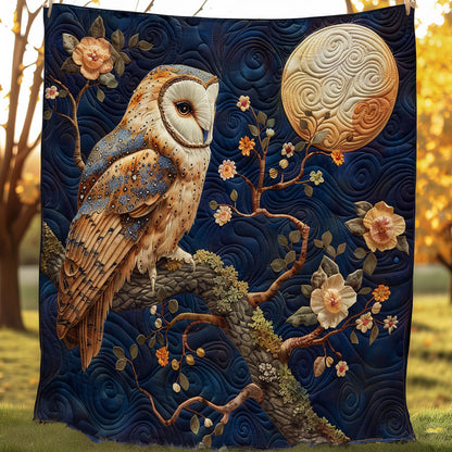 Moonlight Owl SR1008014CL Quilt