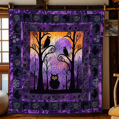 Moonlit Guardian Owl WN2608142CL Quilt