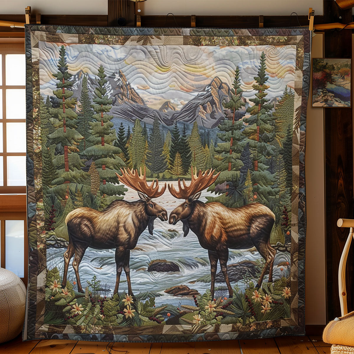 Moose Echoes SR2208025CL Quilt