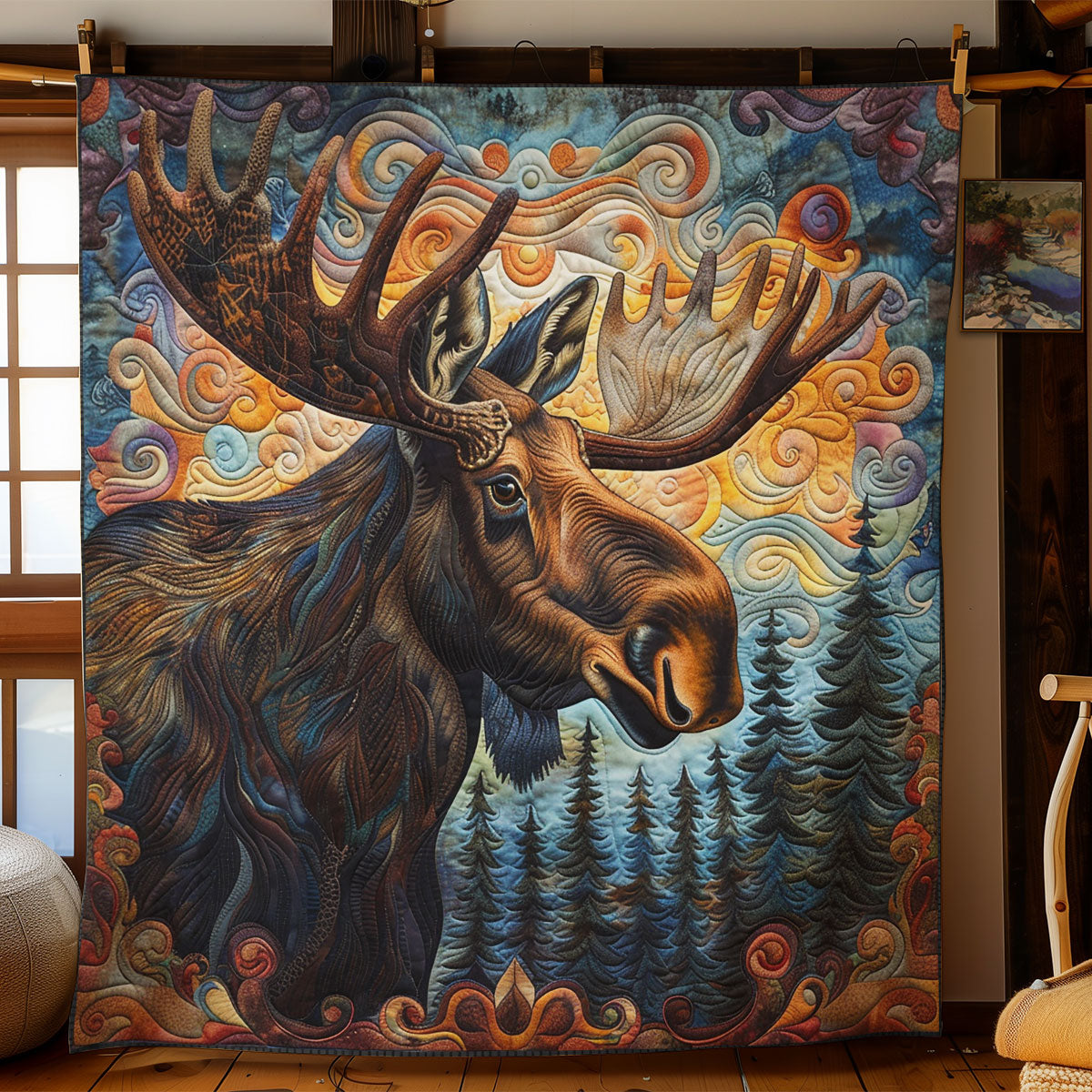 Moose Mountain Forest SR2208036CL Quilt