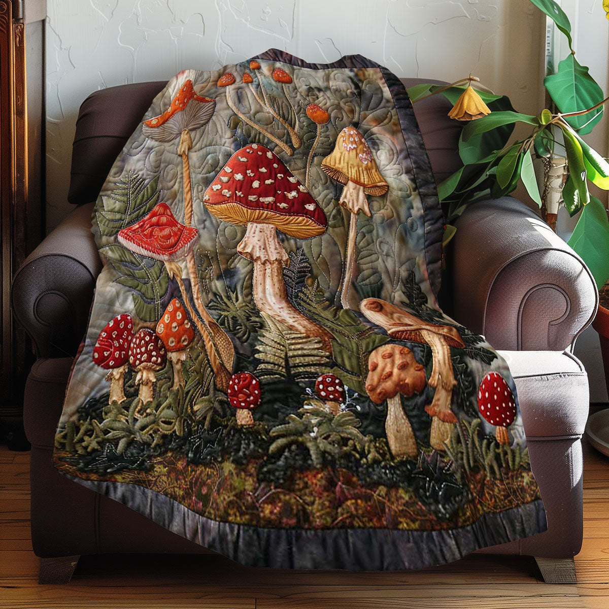 Mushroom Garden WN3007020CL Quilt