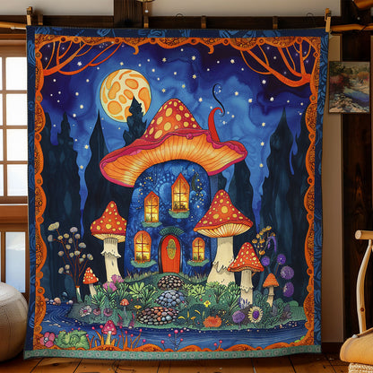 Mushroom Under the Moon WN0909101CL Quilt