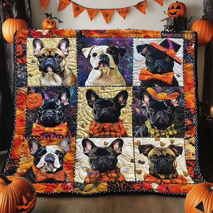 Mysterious French Bulldog SR2008040CL Quilt