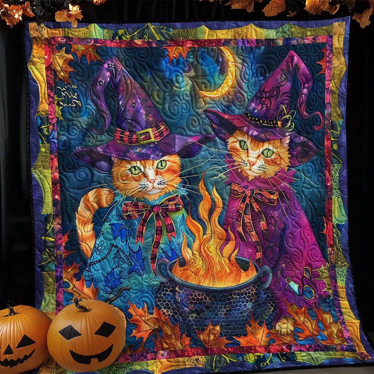 Mystic Cat's Elixir WN1408042CL Quilt