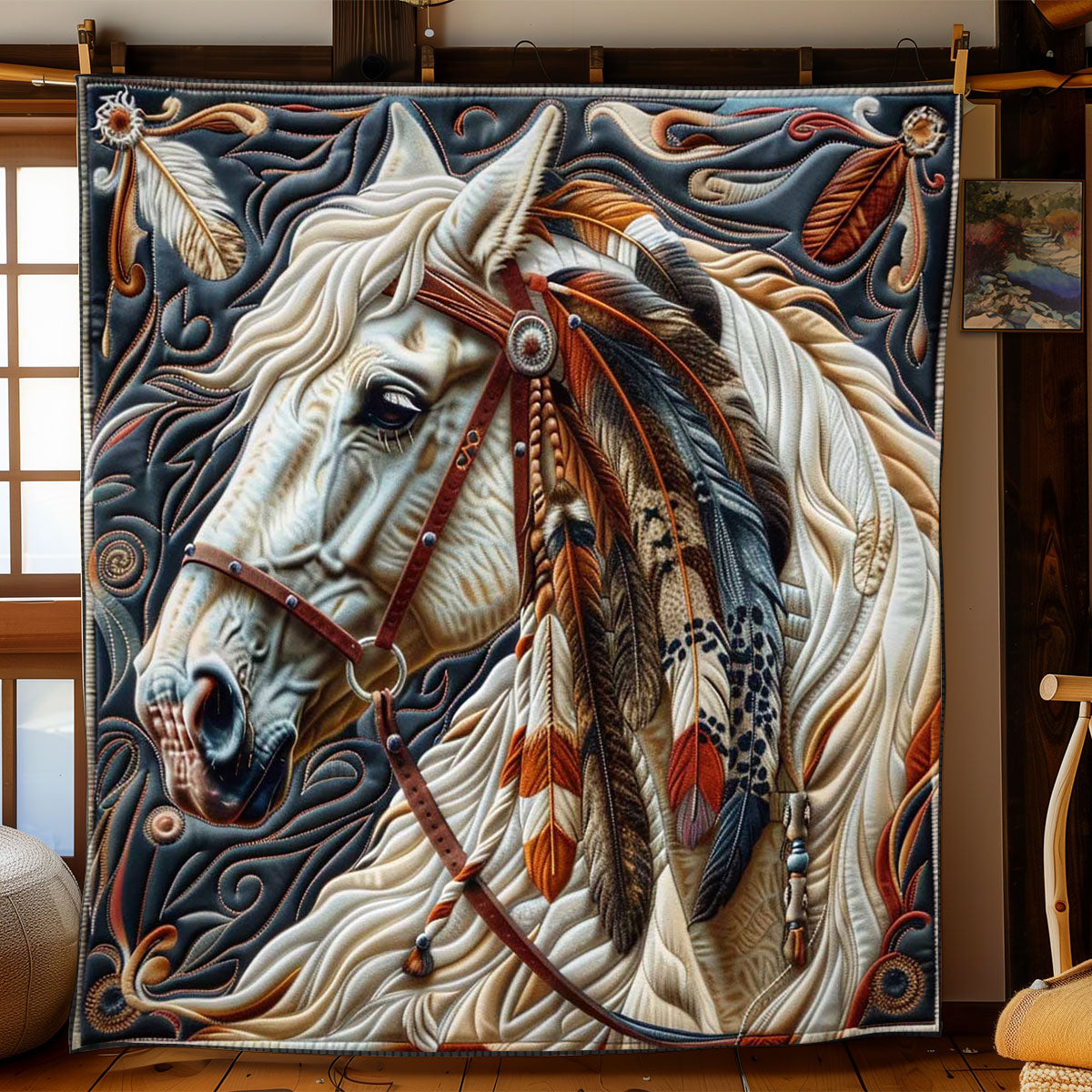 Mystic Horse WN1008006CL Quilt